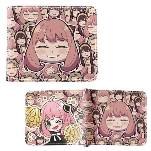 Anya Forger Starlight Smirk - Spy x Family 4x5" Bi-Fold Wallet