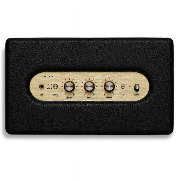 Restored Marshall Acton II Wireless Bluetooth Speaker Black Restored Marshall Acton II Wireless Bluetooth Speaker Black