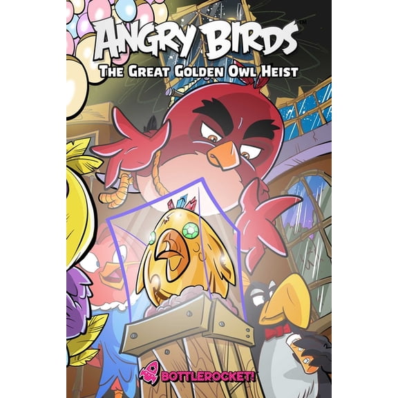 Angry Birds: The Great Golden Owl Heist, (Paperback) - Walmart.com