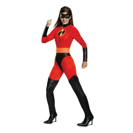 Women's Plus Size Mrs. Incredible Classic Costume - The Incredibles