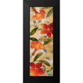 thumbnail image 2 of Nan 9x18 Black Modern Framed Museum Art Print Titled - Nan-Tropical Delight I, 2 of 5