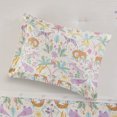 thumbnail image 4 of Twin Floral Reversible Cotton Duvet Cover Set with Throw Pillow,Multicolor Cotton Household Supplies Décor Bedding Bedding Sets, 4 of 16