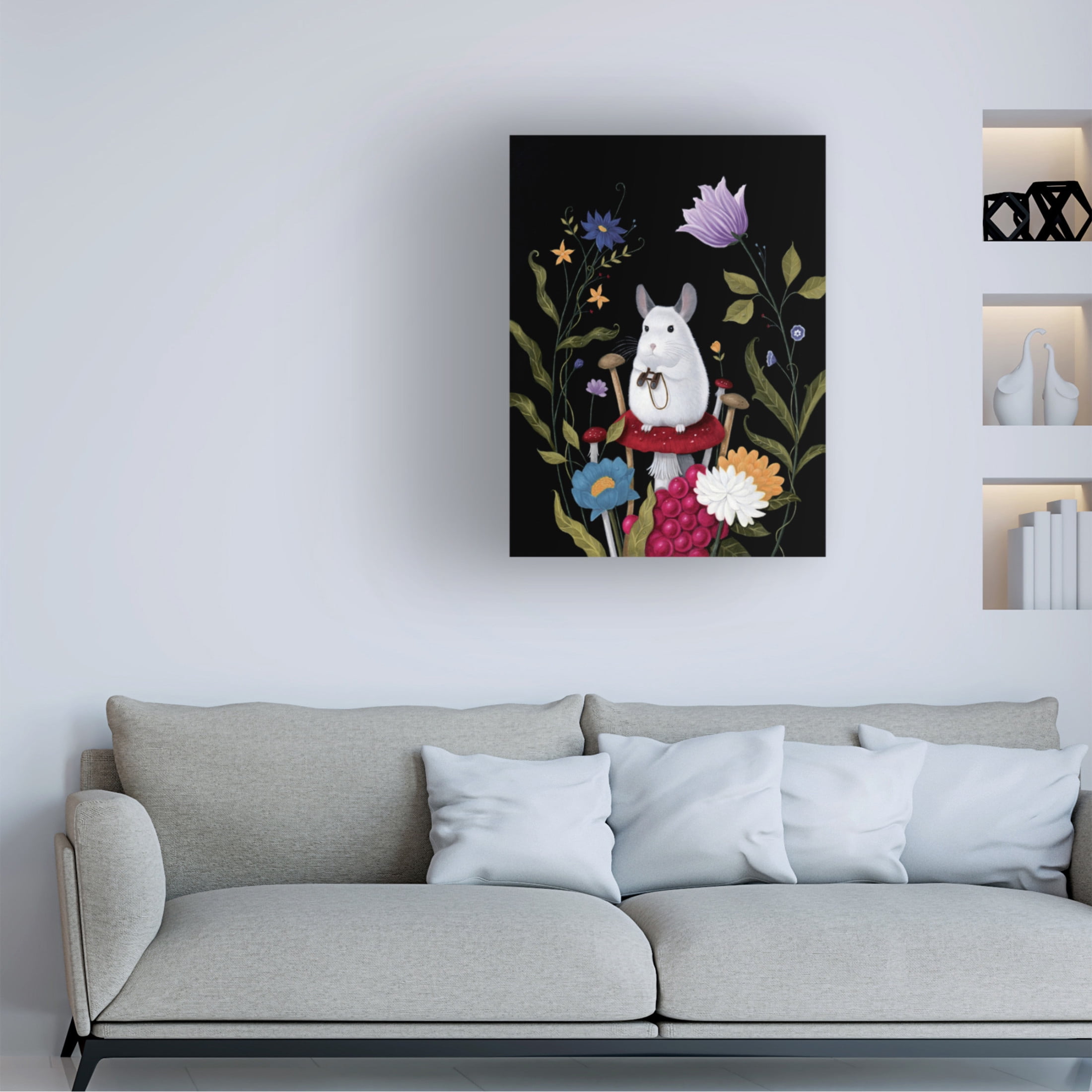 Canvas Wall Art - Gina Matarazzo 'An Adventure For Walter' Wall Art for Living Room, Bedroom, or Office Décor by Trademark Fine Art - 14 x 19 Inches