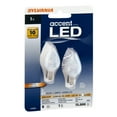 thumbnail image 2 of Sylvania C7 LED Night Light Bulbs, 1W, Daylight, 2-count, 2 of 6