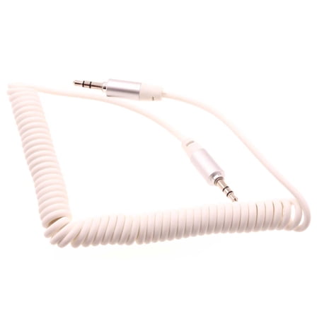 3.5mm Aux Cable for Samsung Galaxy A13 5G/A12 5G/A03s Phones - Adapter Car Stereo Aux-in Audio Cord Speaker Jack Wire Coiled Compatible With Galaxy A13 5G/A12 5G/A03s