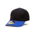 thumbnail image 2 of Top Headwear 12-Pack Adjustable Baseball Hat - Black/Royal, 2 of 2