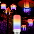 thumbnail image 2 of Gostoto E12/E14/E27/B22 Base LED Flame Light Bulbs 3 Modes Fire Light Bulbs Flame Bulb Flickering Light Bulbs Outdoor Indoor Home, 2 of 6