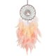 thumbnail image 1 of Dream Catcher Hanging Ornament Decor Handmade Led Lights Pink Feather Healing Crystals Dreamcatcher, 1 of 4