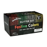 READY 2 LEARN Glitter - Festive - 5 Per Set - 2 Sets