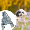 thumbnail image 1 of Júcido de mezclilla de mezclilla Cachorro de cachorro Capas de verano ropa de mascotas ropa para perros, pantalones para mascotas para accesorios de M, 1 of 8