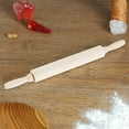 thumbnail image 5 of Oimcto Less than $5 Wooden Roller Rolling Pin 42Cm Rolling Pin,Wooden Rolling Pin Stick Dumpling Activity Solid Wood Rolling Pin Wood Baking Tools Rolling Pin: Unlacquered Rolling Pin, 5 of 7