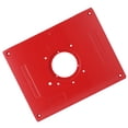 thumbnail image 4 of Enrutador de aleación de aluminio multifuncional, placa de inserción de mesa, recortadora, Abanopi Placa de inserción de enrutador, 4 of 7
