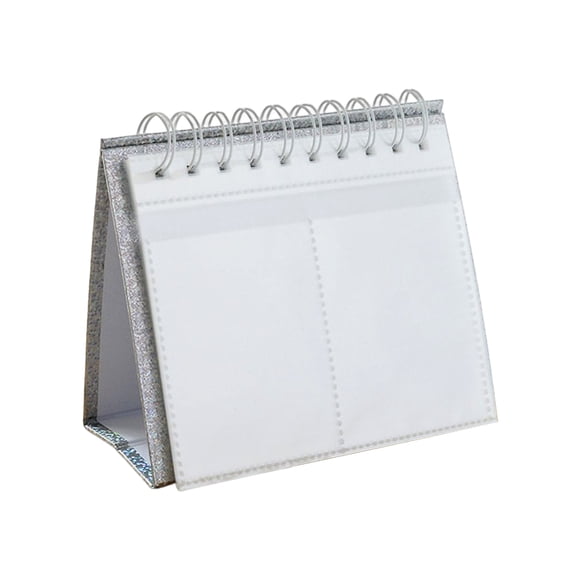 Carpeta de fotos para álbum de fotos, libro de tarjetas de nombre, hoja suelta, calendario exquisito multicolor, soporte de fotografía de Almacenamiento y organización del hogar Punto/Transparente Naiovety HA074050-05