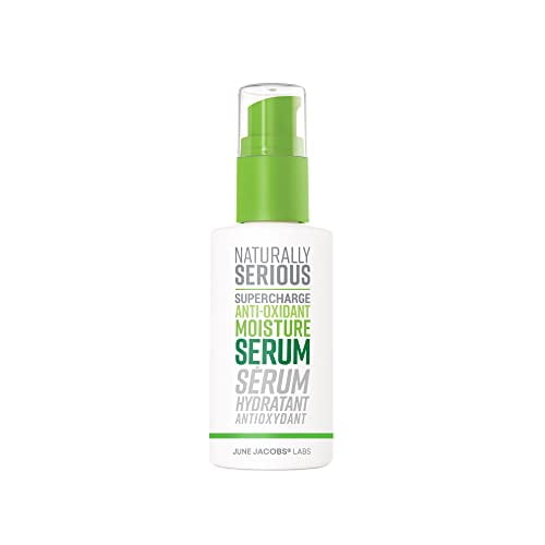Naturally Serious / Sérum Hydratant Antioxydant avec Acide Hyaluronique, Sérum Visage pour Peau Sèche, Soin de la Peau Vegan, Soin de la Peau Sans Cruauté