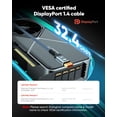 thumbnail image 2 of Cable DisplayPort Capshi 8K 1.4 con certificación VESA de 2 m, 2 of 9