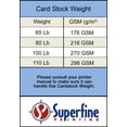thumbnail image 5 of White Card Stock Paper - 11x17 - Heavyweight 100lb Cover (270gsm) - 50 Pk, 5 of 7