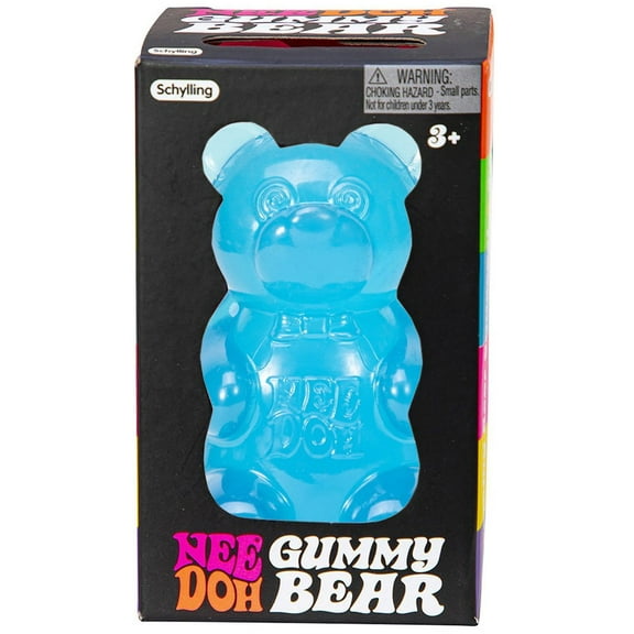 NeeDoh Gummy Bear Stress Ball (Blue)
