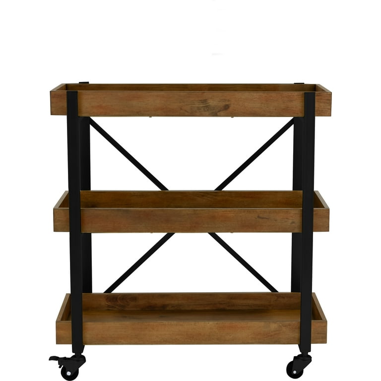 Sale Recreational Cart, Wood and Black