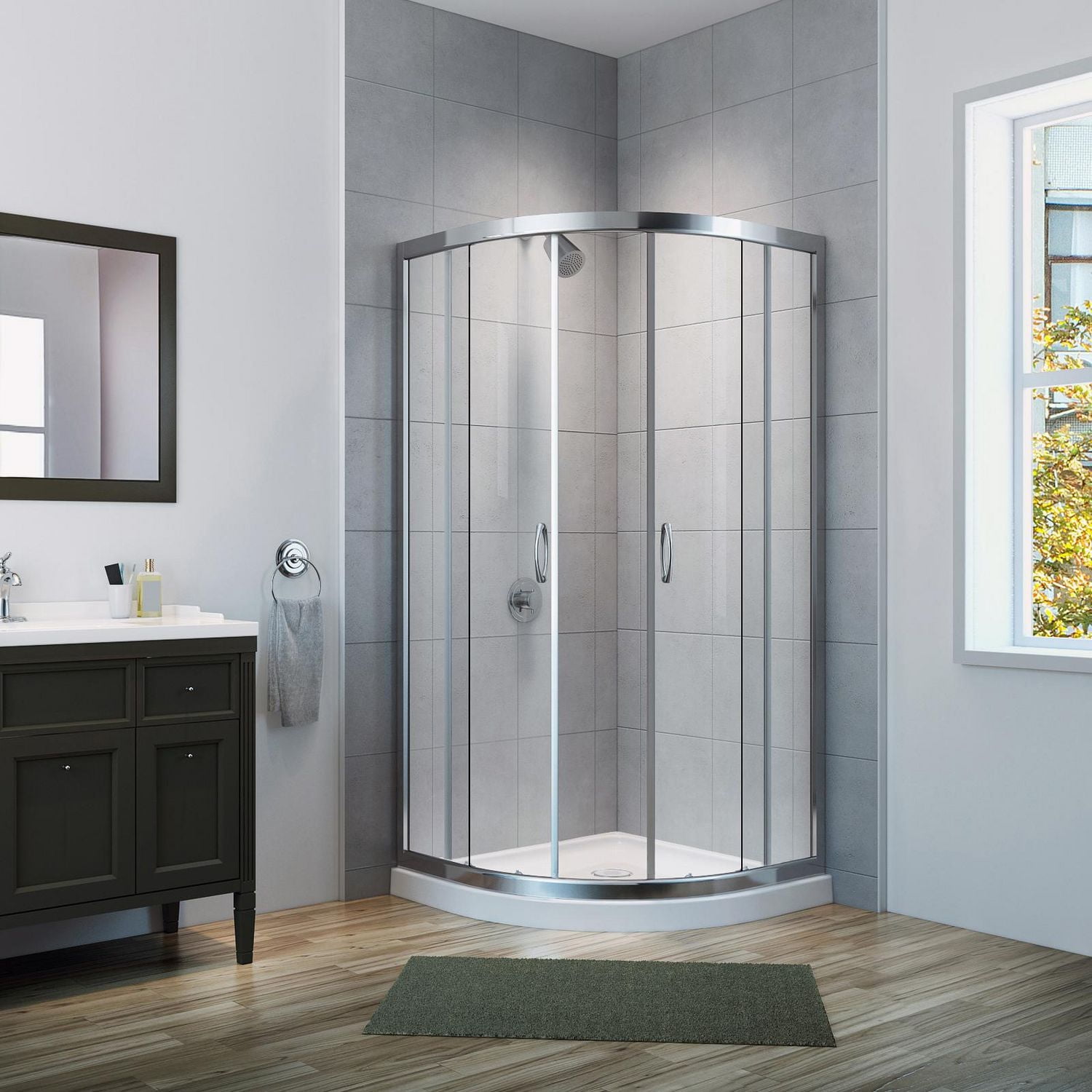 A&E Bath and Shower MONA-NW Shower Kit