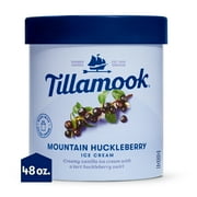 Tillamook Original Premium Mountain Huckleberry Ice Cream, 48 fl oz