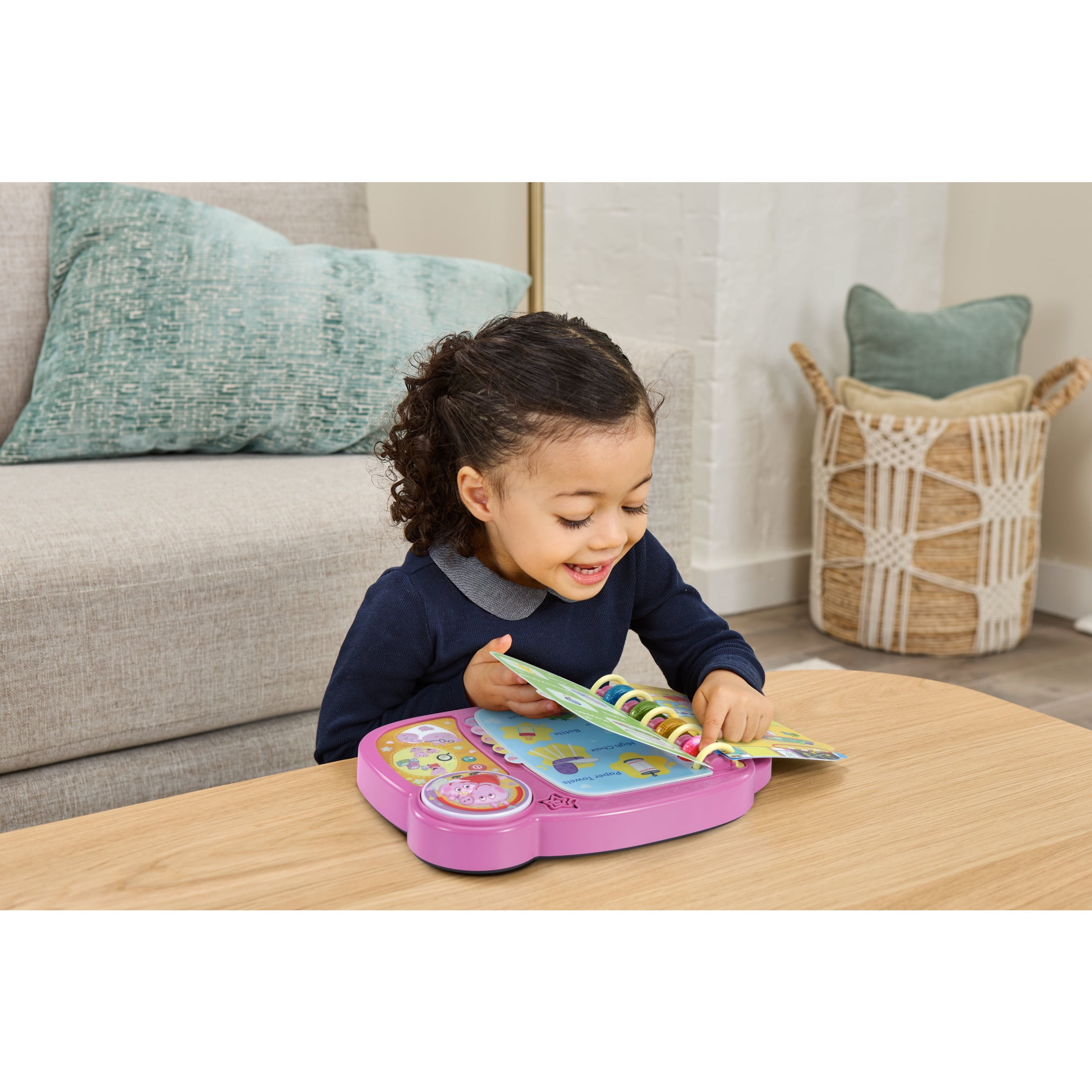 VTech Peppa Pig Big Sister Peppa Pig Learning Book Baby and Toddler Toys