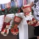 thumbnail image 4 of Kearding Lindo calcetín de Navidad pelusas portátil colgante Navidad reemplazo decorativo lavable elegante niños regalo bolsa de almacenamiento Kits de decoración para fiestas Animal Kearding HA069129-03, 4 of 6