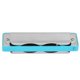 thumbnail image 1 of Armónica de blues organillo profesional instrumento de viento Blues Harmonica 10-Hole Mouthorgan F Key Cubierta de acero inoxidable Beginner Wind InstrumentBlue Amonsee Otros, 1 of 8