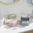 thumbnail image 3 of Travel Soap Holder 2 Piece Soap Holder Travel Soap Holder Soap Box Soap Box Travel Portable Travel Soap Holder For Traveling, Camping, Gym (Pink), 3 of 4