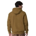 thumbnail image 2 of Men's G-III Sports by Carl Banks Tan Pittsburgh Penguins Build Up Full-Zip Hoodie Jacket, 2 of 2