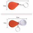 thumbnail image 2 of 3-Piece Set of High-Power, High-Definition Magnifying Glasses with UV Protection, Keychain Attachment, Shatter-Resistant Design, Clear Lenses, and Portable-Ideal for Reading and Exploring Nature, 2 of 6