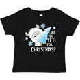 thumbnail image 3 of Inktastic Are You Yeti for Christmas with Yeti Holding Christmas Tree Boys or Girls Baby T-Shirt, 3 of 5