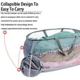 thumbnail image 6 of Foldable laundry basket, Pop Up Laundry Hamper, Collapsible Mesh dirty clothes hamper (Tear Proof, with Strong Handles) Gray, 6 of 6