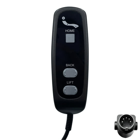 Kaidi 5 Button 5 Pin Hand Control Remote Model KDH130A-001 Replacement for Lift Chairs Power Recliner