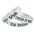thumbnail image 2 of Halloween Glow Rubber Bracelets - Jewelry - 12 Pieces, 2 of 2