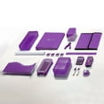thumbnail image 4 of Enday 1 Inch Binder 3 Ring Binders with Pockets for Home, Office, School Supplies Organization Purple, 4 of 7