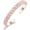 rose gold, variant on Womens Cuff Bracelet,Opal Bangle Bracelets Gold Plated Hypoallergenic Ladies Gemstone Open Cuff Bangle Bracelet