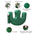 thumbnail image 3 of Turning Over Pad, Patient Turning Device Promote Blood Circulation Foam PU U Shaped High Leg Sloping Heels with 2 Row Handles for Home, 3 of 7
