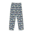 thumbnail image 4 of Kdxio Tropical Sloth Print Men's Sleep Pajama Pant Lounge Pants with Pockets, 4 of 8