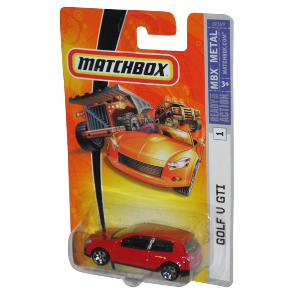 Matchbox MBX Metal (2006) Red Golf V GTI Die-Cast Toy Car #1