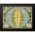 thumbnail image 2 of Cellarius, Andreas 18x15 Black Modern Framed Museum Art Print Titled - Maps of the Heavens: Hemisphaeria SphaeraMaps, 2 of 5