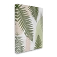 thumbnail image 3 of Woodland Nature Fern Leaves Botanical & Floral Graphic Art Gallery Wrapped Canvas Print Wall Art, 3 of 7