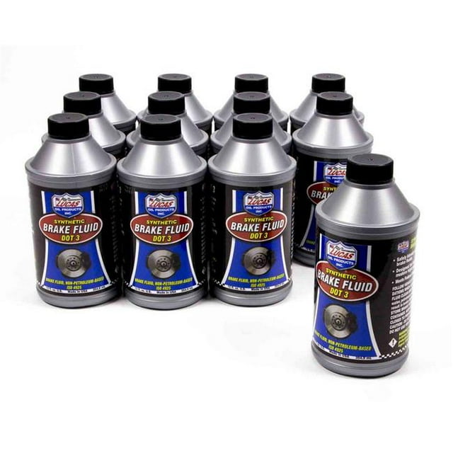 Lucas Oil 10825 Liquide de Frein 12 oz à Pois 3 - Caisse de 12