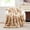 Tie-Dye Beige, variant on Cozy Bliss Reversible Faux Rabbit Fur Throw Blanket, Plush Bubble Texture for Couch and Bed, Misty Blue, 50 x 60 in