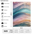 thumbnail image 2 of Purple Blue And Gold Wave Spring Backdrop Backdrops for Photography Photo Background Nature Scenery Banner, 2 of 5
