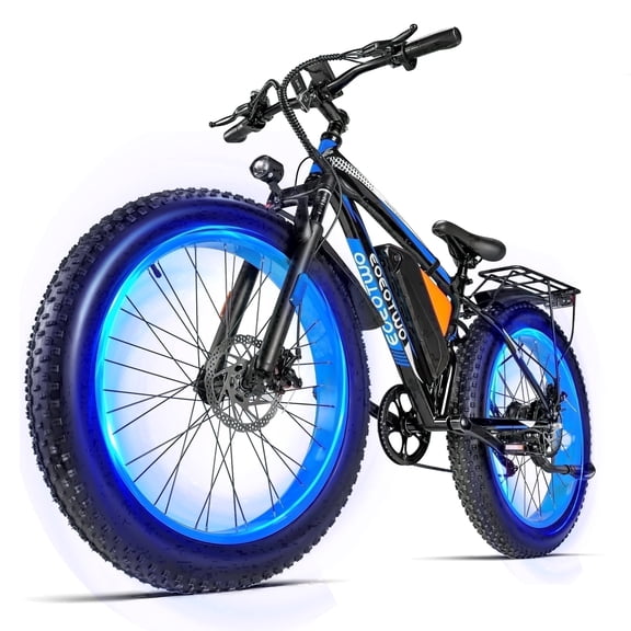 26" Fat Tire Electric Bike for Adults, Peak 1500W Motor E-Bike with 48V 20Ah Removable Battery (960Wh), 30 MPH Max Speed, Off-Road Mountain Electric Bicycle, UL 2849 Certified