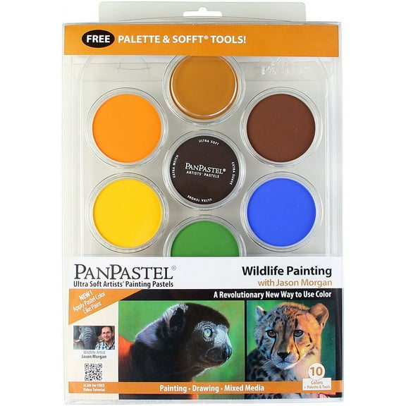 PanPastel Ultra Soft Artist Pastel Set 9ml 7/Pkg-Wildlife