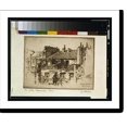 thumbnail image 2 of Historic Framed Print, The little balconies from my studio.L.G. Hornby, Paris., 17-7/8" x 21-7/8", 2 of 9