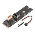 thumbnail image 2 of Type E une Carte Riser Clé, 5Gbps M.2 NVME pour Type C Carte Riser Connexion Facile pour Châssis, 2 of 8