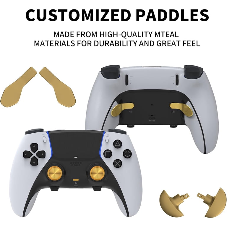 2Pcs For PS5 3D Analog Joystick Stick Grip Caps For PlayStation 5 Gamepad Controller Thumbstick Button Cover Cap Replacement