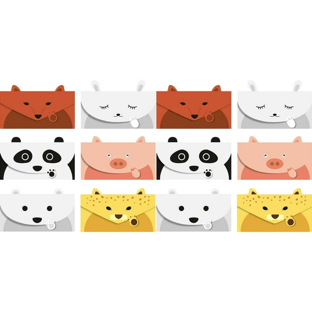 CRASPIRE - Juego De Tarjetas Con Sobres Y Pegatinas De Papel
